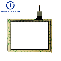 Écran tactile 8 pouces GT9271 800x600, sérigraphie blanche, transmittance ≥85% G+G pour panneau industriel