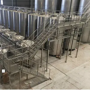Biorreactor personalizado sanitario de fácil retorno para vino, leche, cerveza, agua, aceite, combustible líquido, fermentación, tanque de almacenamiento de acero inoxidable