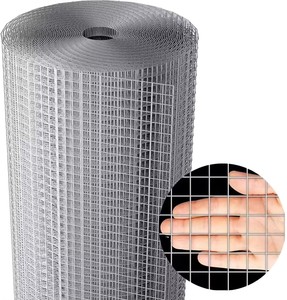 Fil de fer galvanisé 1,0-6,0 mm, panneaux de grillage soudé électriquement à mailles carrées, rouleaux pour usage de construction, service de découpe, marque YK - Product Image 1