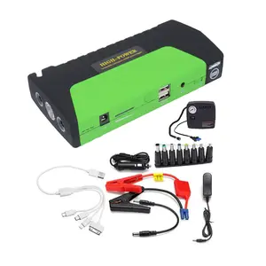 Nieuwe Aankomst 98000Mah 1000a Booster Beste Lithium Batterij Jump Starter Met Luchtcompressor Acculader En Starter