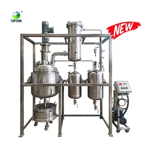 Top Grade 100l Jacketed Glas Reactor Filtratie Reactor Nutsche Filter Voor Kristallisatie