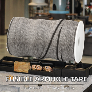 Cinta Termoadhesiva <span class=keywords><strong>HEIMA</strong></span> de Poliéster 100% No Tejido, Resistente al Encogimiento, para Ombliguera, 1cm de Ancho, Modelo D64703 6-6P, Entretelas y Forros para Trajes - Product Image 2