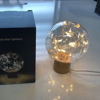 Nouvelle Lampe de Nuit Moderne Décorative et Colorée en ABS, Mini Lustre à Bulles pour Salon, Rechargeable par USB