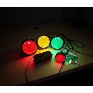 Équipement d'éclairage interactif pour stand de carnaval, jeu d'arcade <span class=keywords><strong>LED</strong></span> avec bouton-poussoir et illumination colorée pour entraînement de réaction - Product Image 1