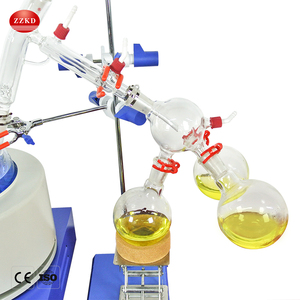 Equipo fraccional de destilación de trayecto corto <span class=keywords><strong>para</strong></span> extracción, vacío de laboratorio, 2l, 5l, 10L, 20l - Product Image 5