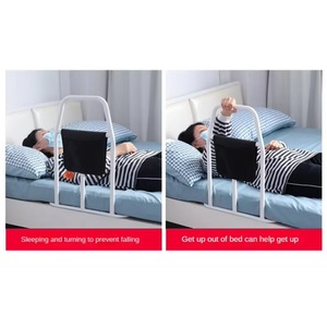 Folding Bed Safety Rail Bedrail Grab Bar Assist Bar with Storage Pocket - Product Image 5