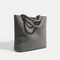 Nouveau sac à bandoulière en nylon tissé fait main pour femme, fourre-tout polyvalent pour le quotidien, porté à la main ou en bandoulière