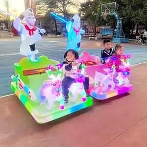 Voiture à Bumper pour Enfants Double Style Dessin Animé Nouveau <span class=keywords><strong>Roi</strong></span> Singe, Voiture de Loisirs Extérieure avec Démarrage par Télécommande, Jouet pour <span class=keywords><strong>Aire</strong></span> de Jeux - Product Image 2