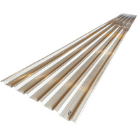 Tôle ondulée en Zincalum Colorbond HZIVS, entièrement enduite, à paillettes régulières, Z61-Z90, largeur 760 mm (0,3-1 mm, soudage, pliage)