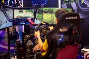 CAMMUS 15nm Direct Servo Moteur Base Simulateur De Voiture Pédales De Roue De Course Ensemble <span class=keywords><strong>PC</strong></span> <span class=keywords><strong>Volant</strong></span> <span class=keywords><strong>pour</strong></span> <span class=keywords><strong>F1</strong></span> 2025 <span class=keywords><strong>Volant</strong></span> - Product Image 5