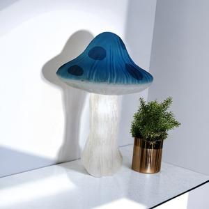 가을 가정 장식 농가 빈티지 플라스틱 버섯 센터 피스 테이블 토퍼 장식 - Product Image 3