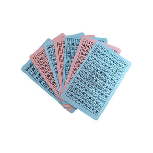 Cartes de communication par le cœur, jeu de cartes de poker avec numéro d'âge, 100% précis, nom de famille chinois, devinettes, accessoires de magie, jouets faciles - Product Image 2