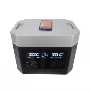 Wholesale Price Emergency Start Power Supply Solar Energy Generator Portable Power Station Portable Solar Power Station 2000w