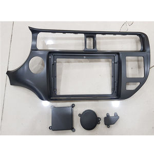 Telaio per Fascia Radio Audio 2Din per auto per <span class=keywords><strong>KIA</strong></span> <span class=keywords><strong>RIO</strong></span> 2012 Kit telaio per pannello di montaggio per cruscotto Stereo da 9 pollici - Product Image 1