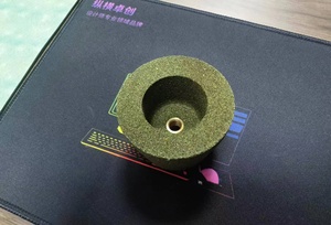 Meule à carbure de silicium <span class=keywords><strong>extra</strong></span>-fine TGS, à liaison céramique, grain 100, pour le polissage des pierres et de l'aluminium, longue durée de vie - Product Image 5