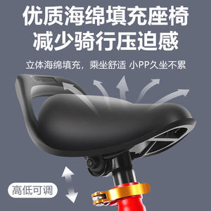 Vélo d'équilibre pour enfants 12 14 16 18 pouces avec pédales ordinaires pour les enfants de 3 à 6 ans - Product Image 3