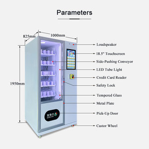 Lựa Chọn Hàng Đầu 18.5 Inch Màn Hình Cảm Ứng Lạnh Uống Máy Bán Hàng Tự Động Nhỏ Đông Lạnh Máy Bán Hàng Tự Động Cho Đồ Uống Và Đồ Ăn Nhẹ - Product Image 2