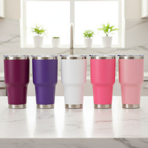 Vaso Térmico Original de Marca Famosa de 20oz/30oz con Tapa Magnética para Bebidas Frías y Calientes - Product Image 1