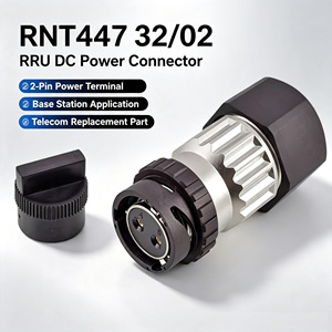 Connecteur d'alimentation CC RNT447 32/02 RRU 2 broches extérieur IP65 - Product Image 1