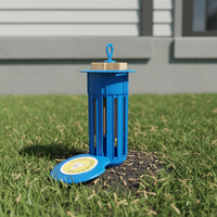 Station d'appât anti-termites écologique et non toxique pour pelouse, jardin et ferme – Station de lutte contre les termites en extérieur pour le contrôle des nuisibles