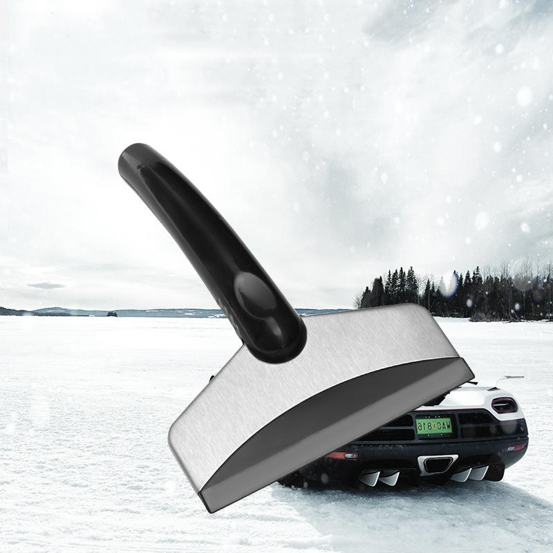 New car snow shovel stainless steel snow shovel household refrigerator