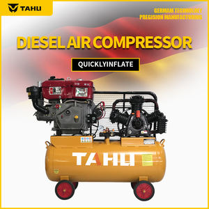 Tahu 180l מדחס אוויר נייד 12hp מנוע דיזל 1.25mpa מונחה חגורת DW-0.9/16 מדחסים תעשייתיים משאבת - Product Image 3