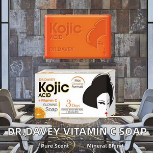 <span class=keywords><strong>DR</strong></span>.DAVEY Kojic Acid витамин C мыло Твердые минеральные ингредиенты Осветляющий и Осветляющий очищающий эффект - Product Image 3