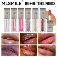 Gloss à lèvres transparent MLSMILE Flash Mirror, effet brillant, hydratant, huile à lèvres, lèvres effet verre