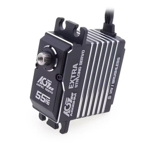AGFRC Grande Taille A86BHM 55KG Engrenages en Acier Numérique Sans Balais Programmable pour Avion RC Grande Taille - Product Image 2