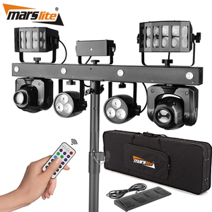 Sistema de Iluminación Portátil para Fiestas y Eventos con Soporte, Equipo de DJ, Iluminación para Discotecas, Luces para Escenarios, Gig Bar 2 - Product Image 1