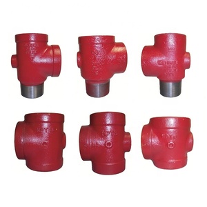 Api 3000-15000 Psi Pompende Tee Ultra Hoge Sterkte Voor Olieveld Flow Tee - Product Image 4