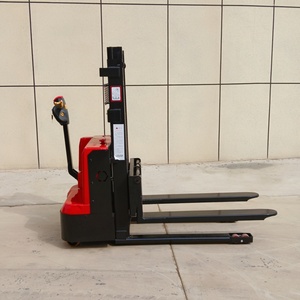 Transpaleta eléctrica de 1 tonelada y 2 toneladas, apilador de empuje que se puede utilizar en interiores y exteriores - Product Image 3