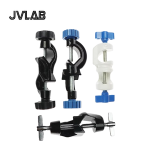 Abrazadera <span class=keywords><strong>de</strong></span> <span class=keywords><strong>Laboratorio</strong></span> <span class=keywords><strong>de</strong></span> Doble Cabezal, Estilo Británico/Alemán, <span class=keywords><strong>de</strong></span> Aleación <span class=keywords><strong>de</strong></span> Cobre, Hierro y Aluminio, con Marco <span class=keywords><strong>de</strong></span> Hierro y Fijación Superior para Cables - Product Image 3