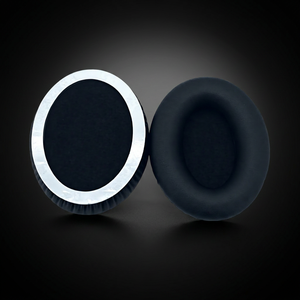 For Audio-Technica ATH-ANC9 ANC27 Earpads Ear Pads Ear Cushions <b>Protein</b> Leather Noise Cancelling Headset Sponge Cups Black - Product Image 6