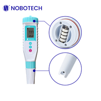 Nobotech NPT-PH101 Portable Pen Type Ph Meter Testeur de qualité de l'eau pour les mesures d'ORP et de PH pour une utilisation en laboratoire