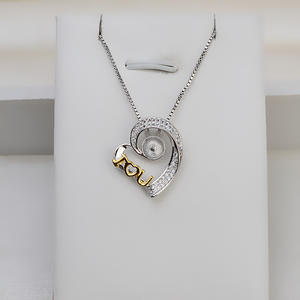 จี้ไข่มุกเงินแท้ S925 พร้อมถาดเปล่า ILOVEU ไข่มุก Love Pearl 8-10 มม. แบบขี้ผึ้ง DIY อุปกรณ์ทำเครื่องประดับ 1467 - Product Image 2