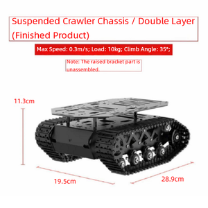 Plataforma de Desarrollo de Robots Robóticos con Orugas de Aluminio WD, Equipada con <span class=keywords><strong>ROS</strong></span>, Cámara de Profundidad 3D LiDAR G4, Compatible con Programación en Python, Motor SLAM - Product Image 2