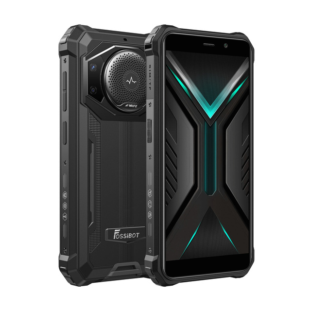 FOSSiBOT F101 Original Rugged Smartphone 10600mAh TYPE-C Cell Phone Waterproof Android 12 4G Mobile Phones 4+64G up to 128GB