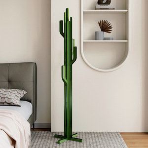 Cactus <b>Clothes</b> <b>Rack</b> 40x40x175 Metal Freestanding Coat <b>Rack</b> For Bedroom Living Room Contemporary Design - Product Image 1
