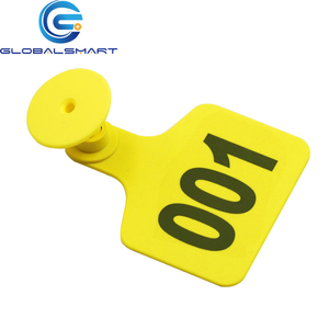 GS-ET01 맞춤형 <span class=keywords><strong>UHF</strong></span> 장거리 <span class=keywords><strong>RFID</strong></span> 동물 귀 태그 암소 돼지 양 가축 관리 - Product Image 6