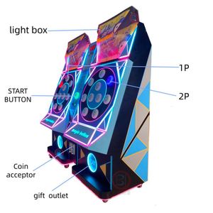 Machine musicale de frappe de haricots à monnayeur pour enfants, avec boutons magiques, jeu d'élimination à deux joueurs - Product Image 4