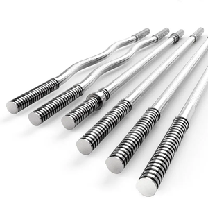 LongGlory haute qualité Gym Olymp Bar haltérophilie <span class=keywords><strong>barre</strong></span> d'haltères incurvée 1.2 mètres 1.5 mètres 1.8 mètres - Product Image 3