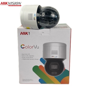 <span class=keywords><strong>Hikvision</strong></span> DS-2DE3A400BW-DE(T5) 3-inch 4 MP Colorvu Mini PT Dome Mạng Máy ảnh âm thanh báo động trực quan được xây dựng trong Microphone - Product Image 2