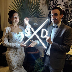 Luce al Neon personalizzata a <span class=keywords><strong>LED</strong></span> segno personalizzato per lettere all'ingrosso parole Unbreakable acrilico segno al Neon - Product Image 4