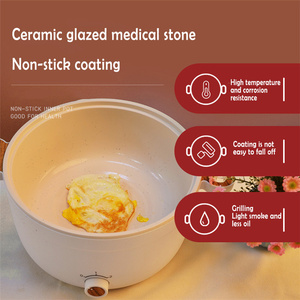 4 Liter High Quality <strong>Electric</strong> Skillets Non-stick Multi-Functional Cooker <strong>Electric</strong> Pot Hot Pot <strong>Cooking</strong> <strong>Pan</strong> With Steamer - Product Image 4