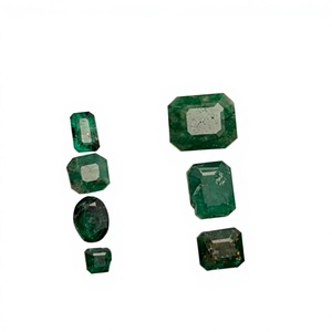 Lot de pierres précieuses brutes d'émeraude naturelle 5,90 carats, émeraude verte brute, pierres lâches pour la fabrication de bijoux, la pratique artisanale, vente en gros - Product Image 5