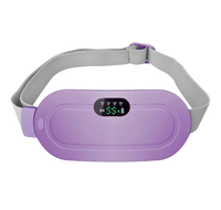 Masseur corporel électronique Ceinture menstruelle Vibration abdominale Appareil de massage avec compresse chaude pour soulager la douleur menstruelle