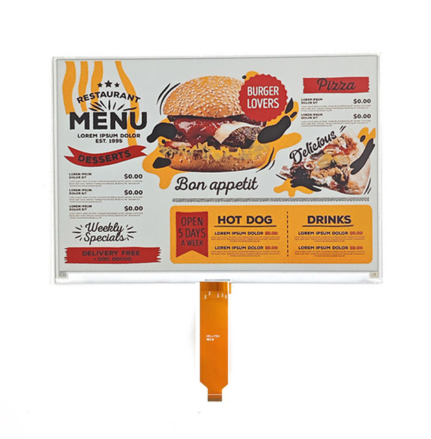 13.3 Inch Large Color E Ink Display Module Epaper Screen EPD E-Ink Display Panel for Smart Device and Signage