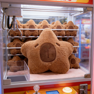 Juguetes de peluche de oso estrella bonitos de fábrica, de 8 pulgadas, animales de peluche de dibujos animados y anime para niños, para máquina de garras - Product Image 1
