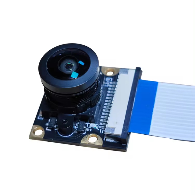 DECXIN OV5647 5MP Raspberry Pi Camera Module with 160 Fisheye Lens for Raspberry Pi 3/4 Generation Motherboard (CSI Interface)
